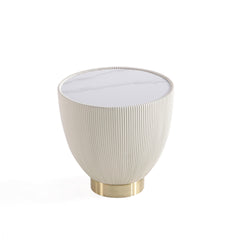 End Table in Cream