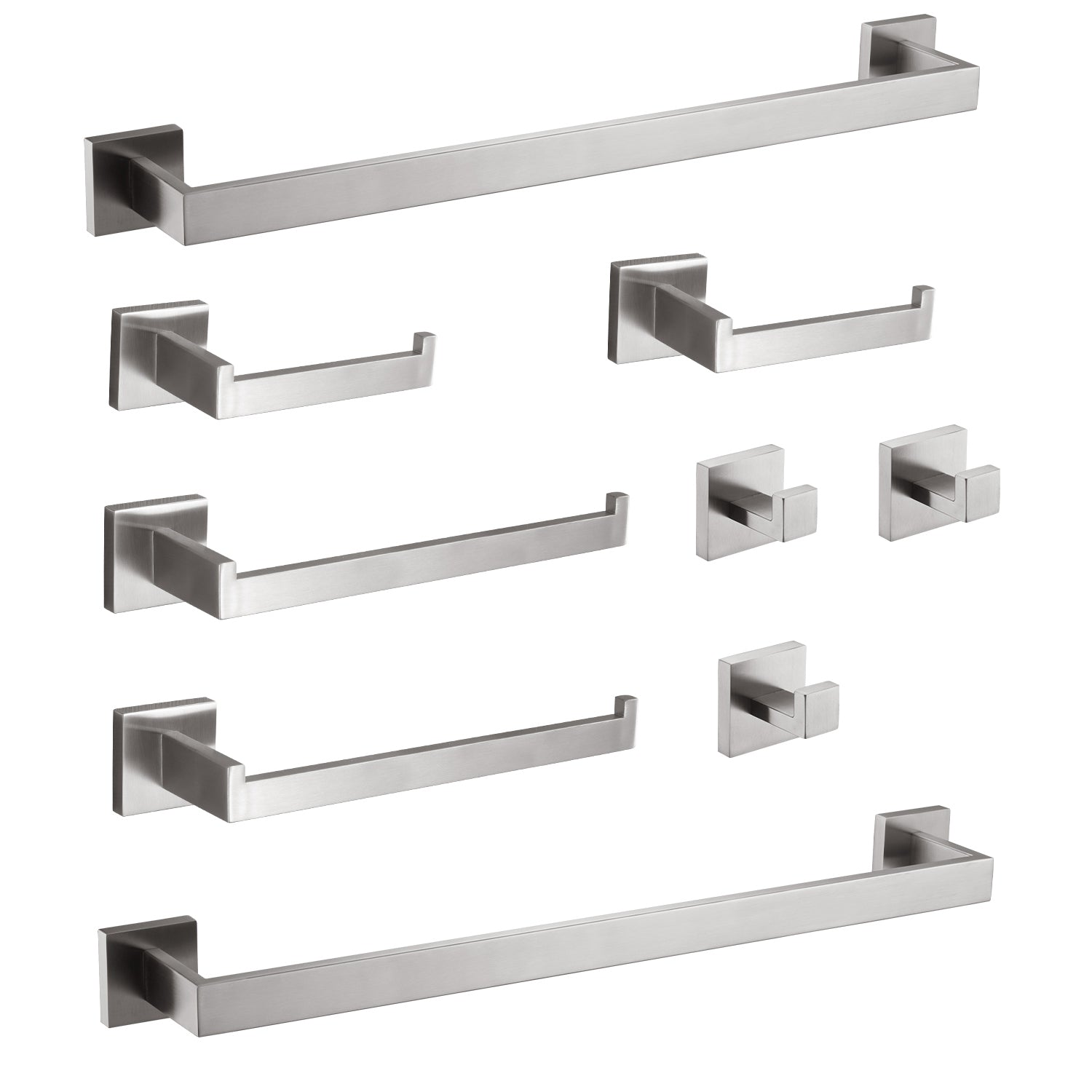9 - Piece Bathroom Hardware Set