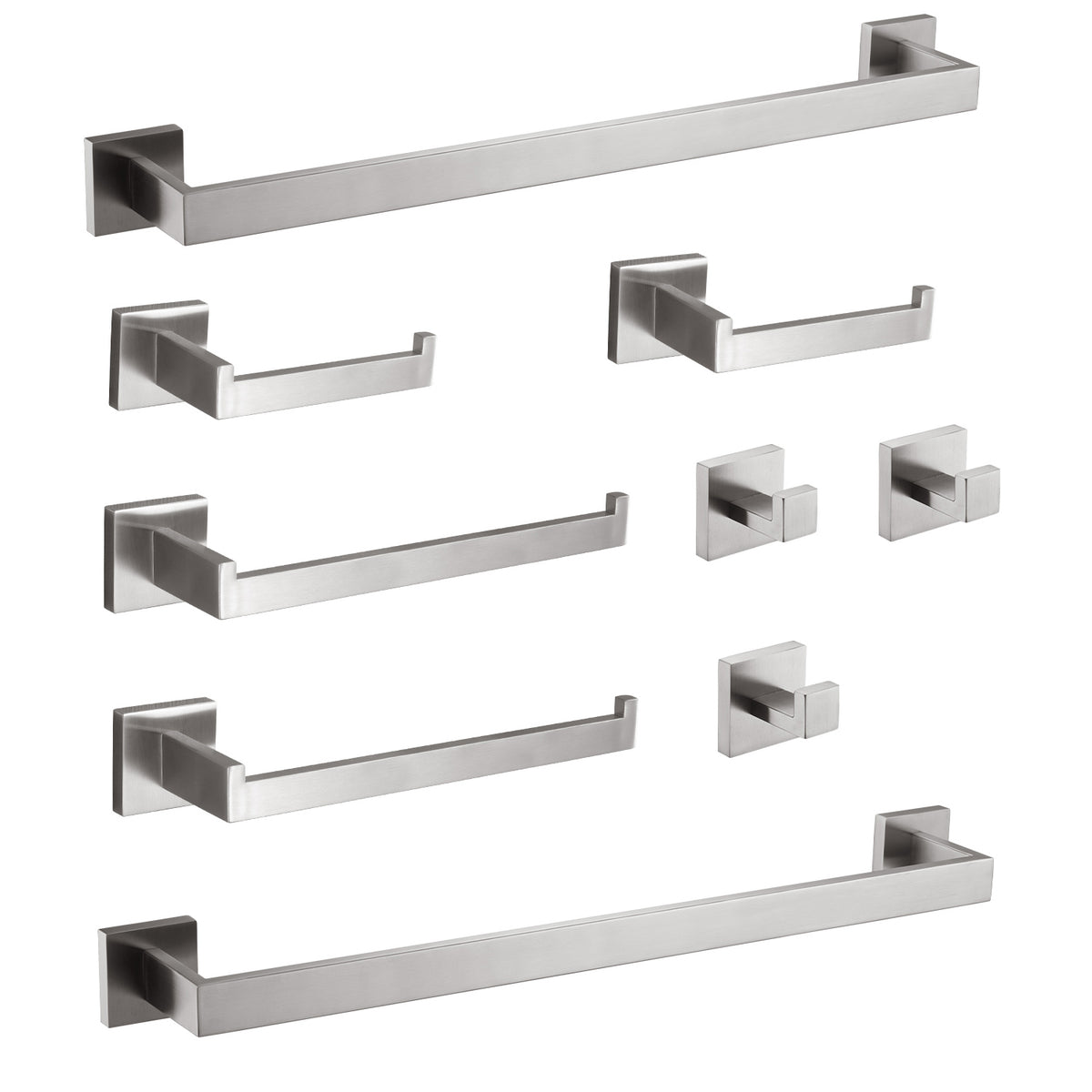 9 - Piece Bathroom Hardware Set