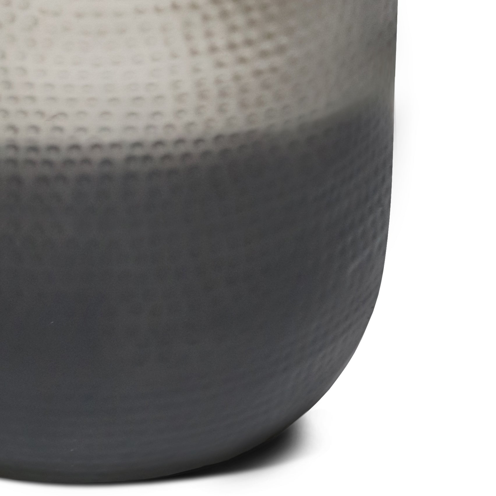 Nova Metal Side Table in Silver Ombre
