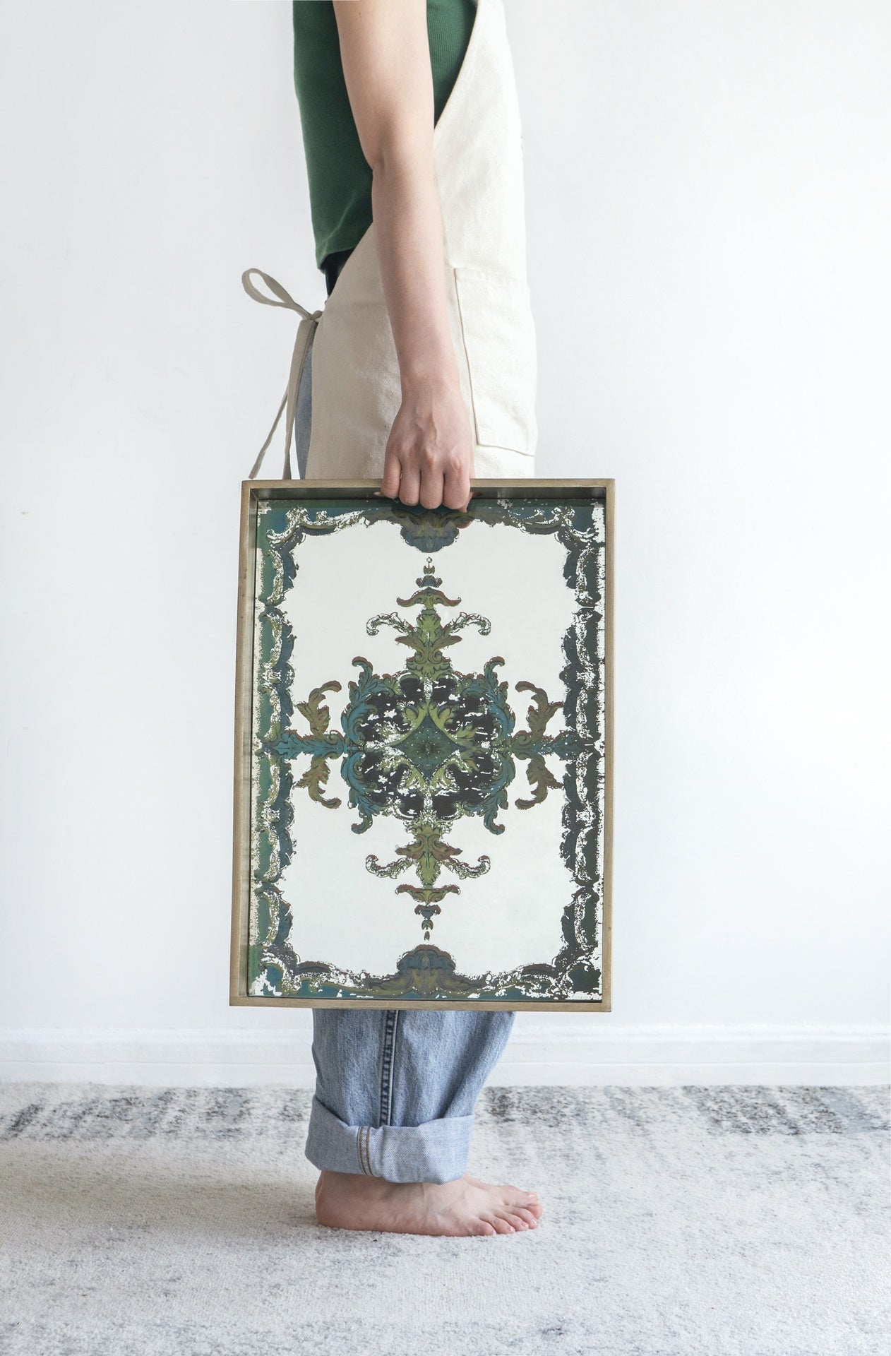 18.1x13x2" Decorative Tray