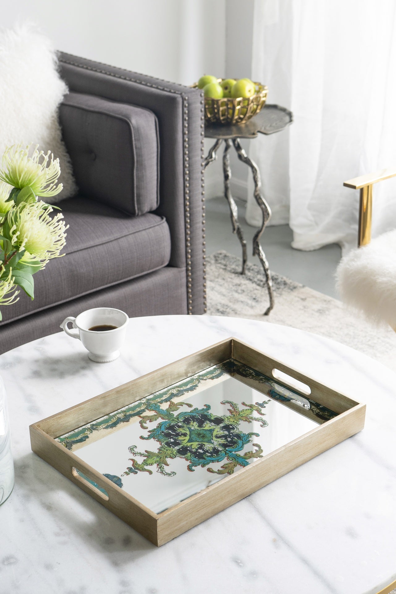 18.1x13x2" Decorative Tray