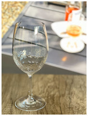 Plastic Wine Glasses Set of 4 (20oz), BPA Free Tritan Hammer Wine Glass Set, Unbreakable Red Wine Glasses, White Wine Glasses