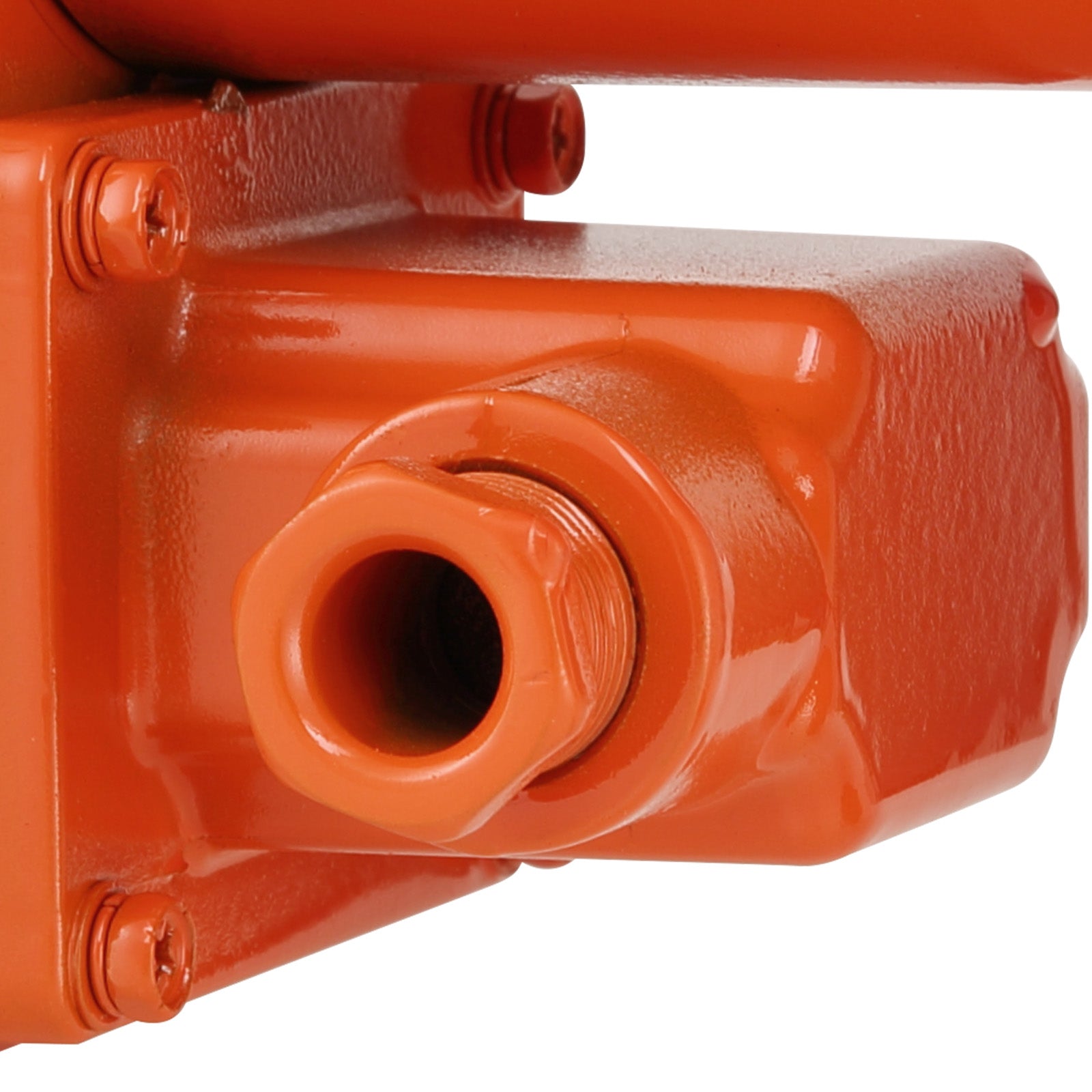 Fuel Transfer Pump, 12V DC 20 GPM 1/4 HP, High Flow Cast Iron Gasoline Extractor Pump with Fuel Collection Box Design for Gasoline, Diesel, Kerosene, Ethanol & Methanol Blends, and Biodiesel