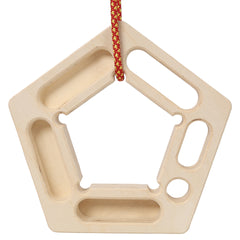 2PACK Climbing Hangboard Rock Climbing Training,Rock Climbing Fingerboard, Wooden Climbing Board Trainer for Strengthen Fingers and Grip