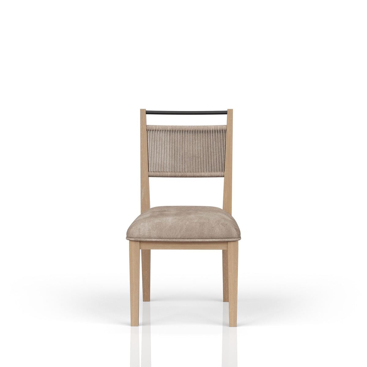 Rope Back Chair - Toffee/ Carmel  set of 2