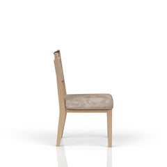Rope Back Chair - Toffee/ Carmel  set of 2