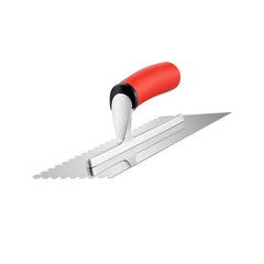 Tile Tools Stainless Steel Squared Notch Tile Trowel 10.9x4.4in Pro Grade