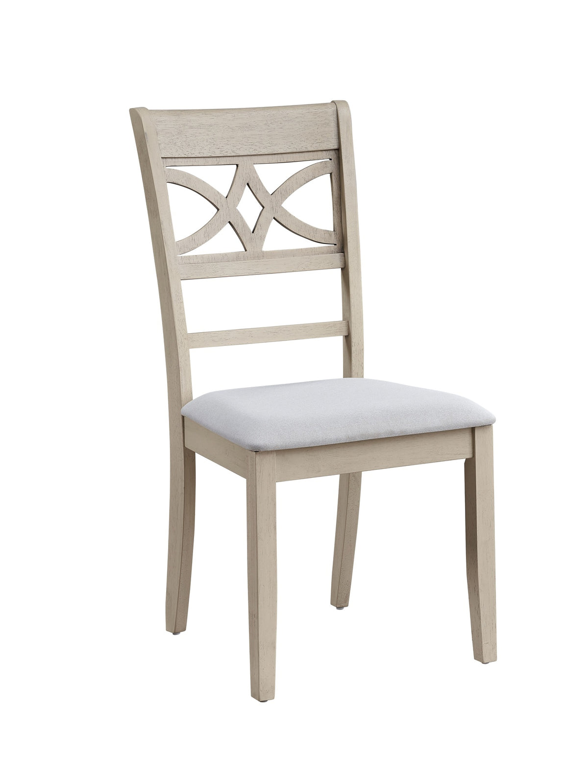Ferris Antique Gray Finish Side Chair (Set of 2)