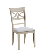 Ferris Antique Gray Finish Side Chair (Set of 2)