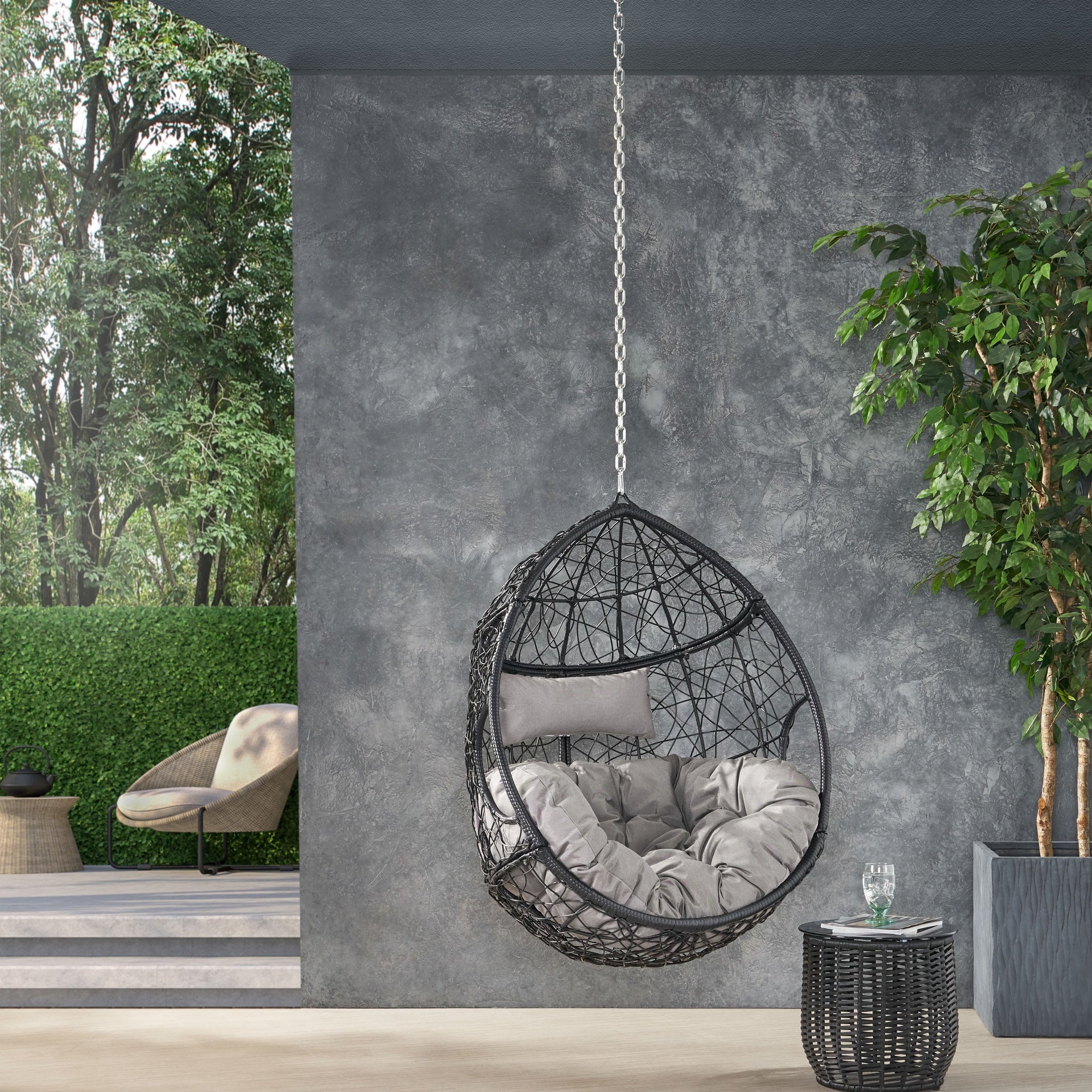 CASTAIC HANGING CHAIR WITH 8FT CHAIN