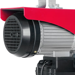 Electric Hoist, 1320 lbs Lifting Capacity, 1150W 110V Electric Steel Wire Winch with Wireless Remote Control, 40ft Single Cable Lifting Height & Pure Copper Motor, for Garage Warehouse Factory