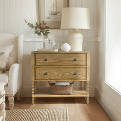 2 Drawer Accent Chest Natural See below