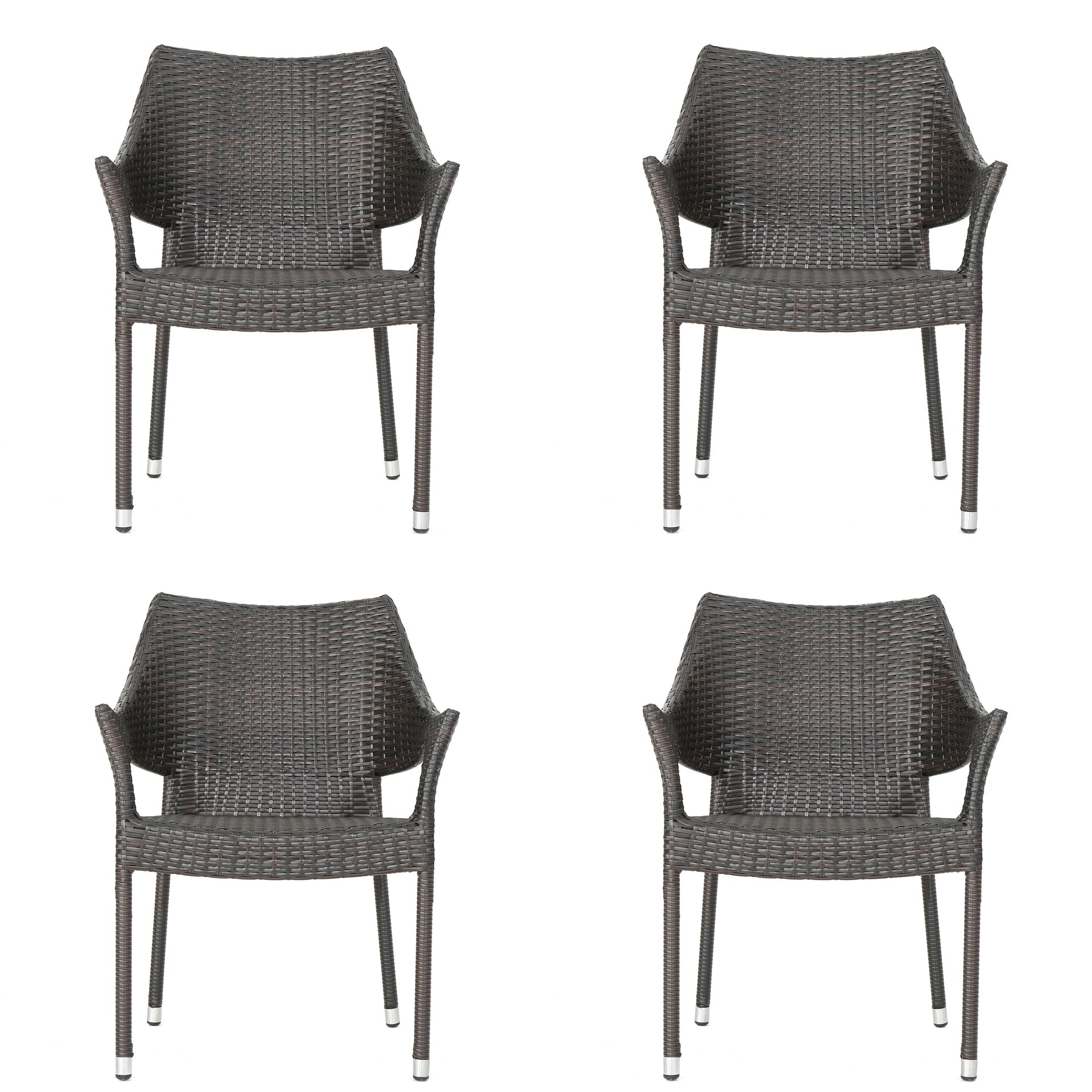 Outdoor Resin Chair, 52637.00MBRN KD MP4