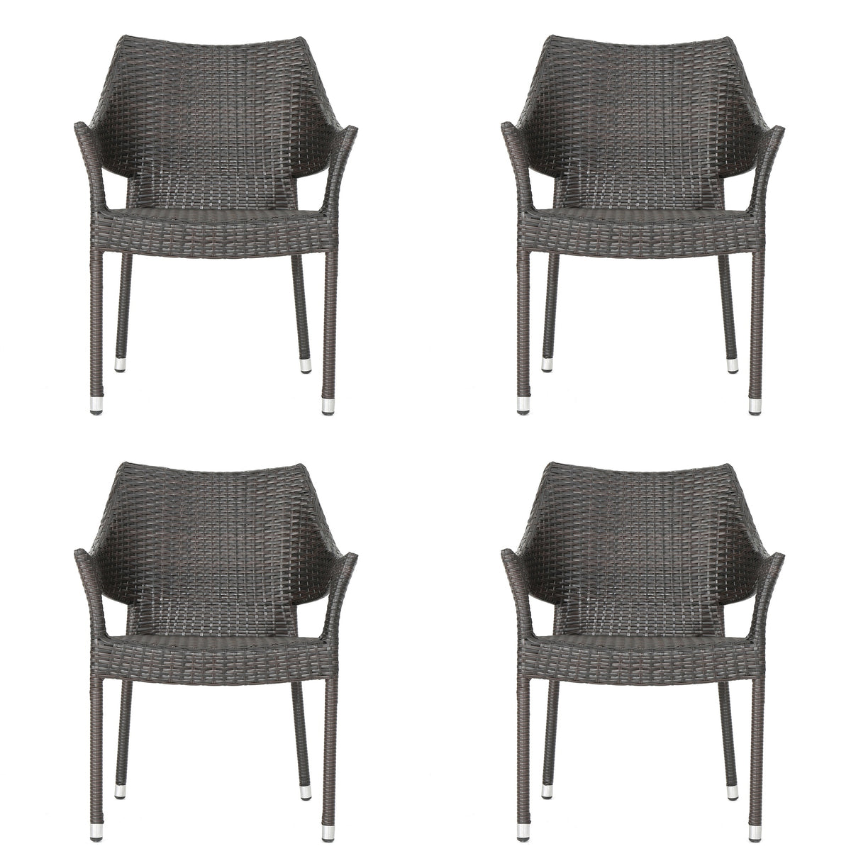 Outdoor Resin Chair, 52637.00MBRN KD MP4