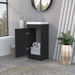 Wenge Rectangle Bathroom Vanity