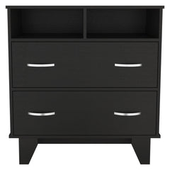 2-Drawer 2-Shelf Dresser Wenge