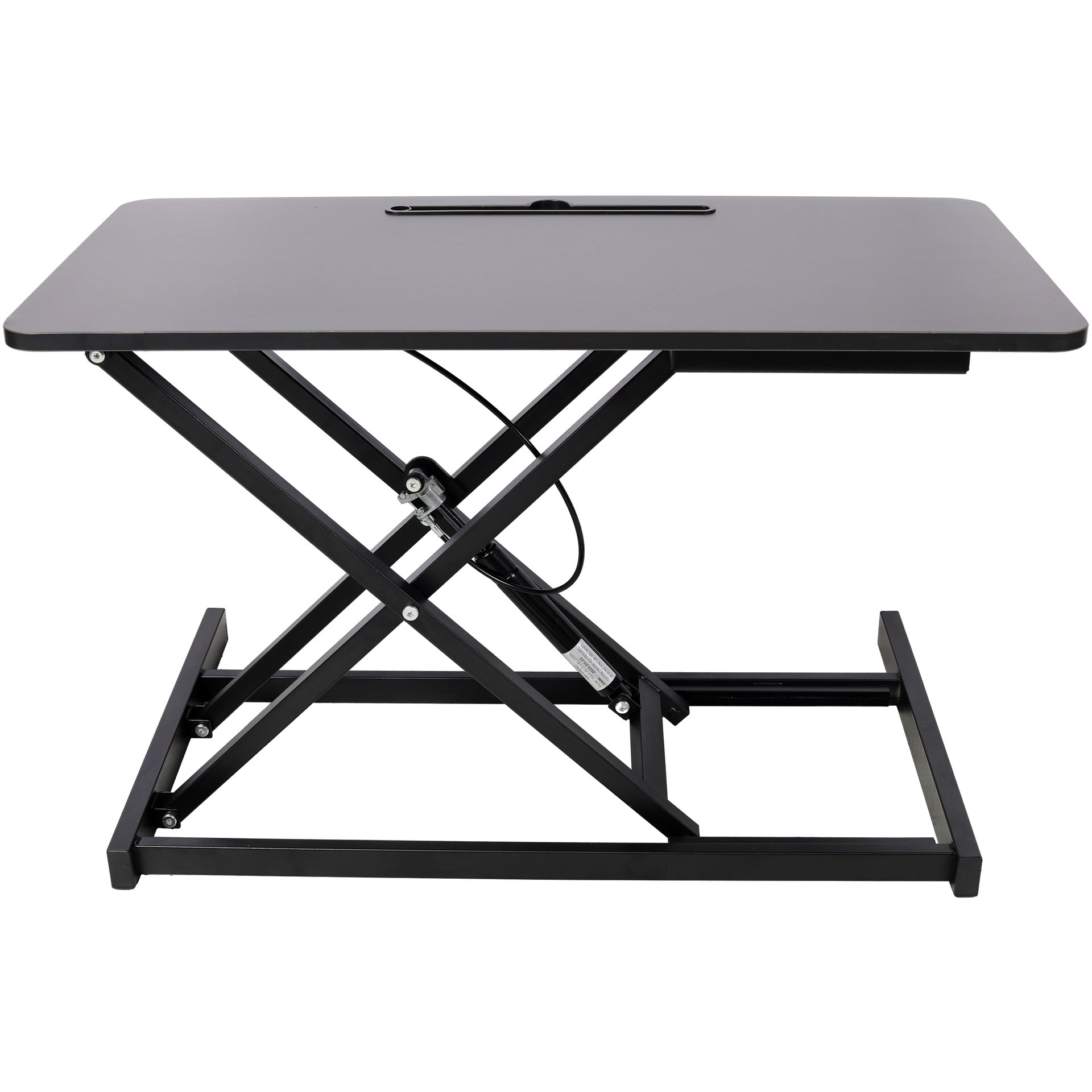 Adjustable Height Standing Laptop Desk,Adjustable Sit to Stand Up Workstation  with Keyboard Tray,Black