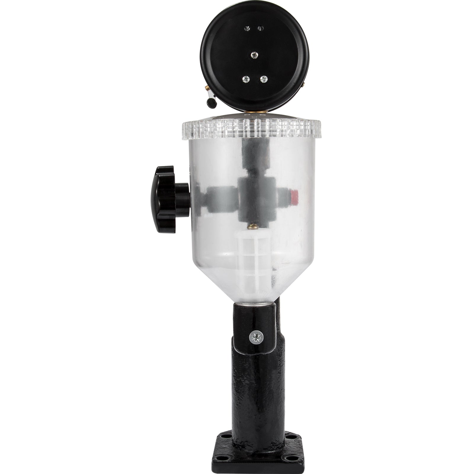 400Bar 6000PSI Diesel Fuel Injector Tester Diesel Injector Nozzle Tester with Dual Scale Gauge to Adjust Injector Nozzle Pressure and Testing Diesel Injector Nozzle Pop Pressure Tester
