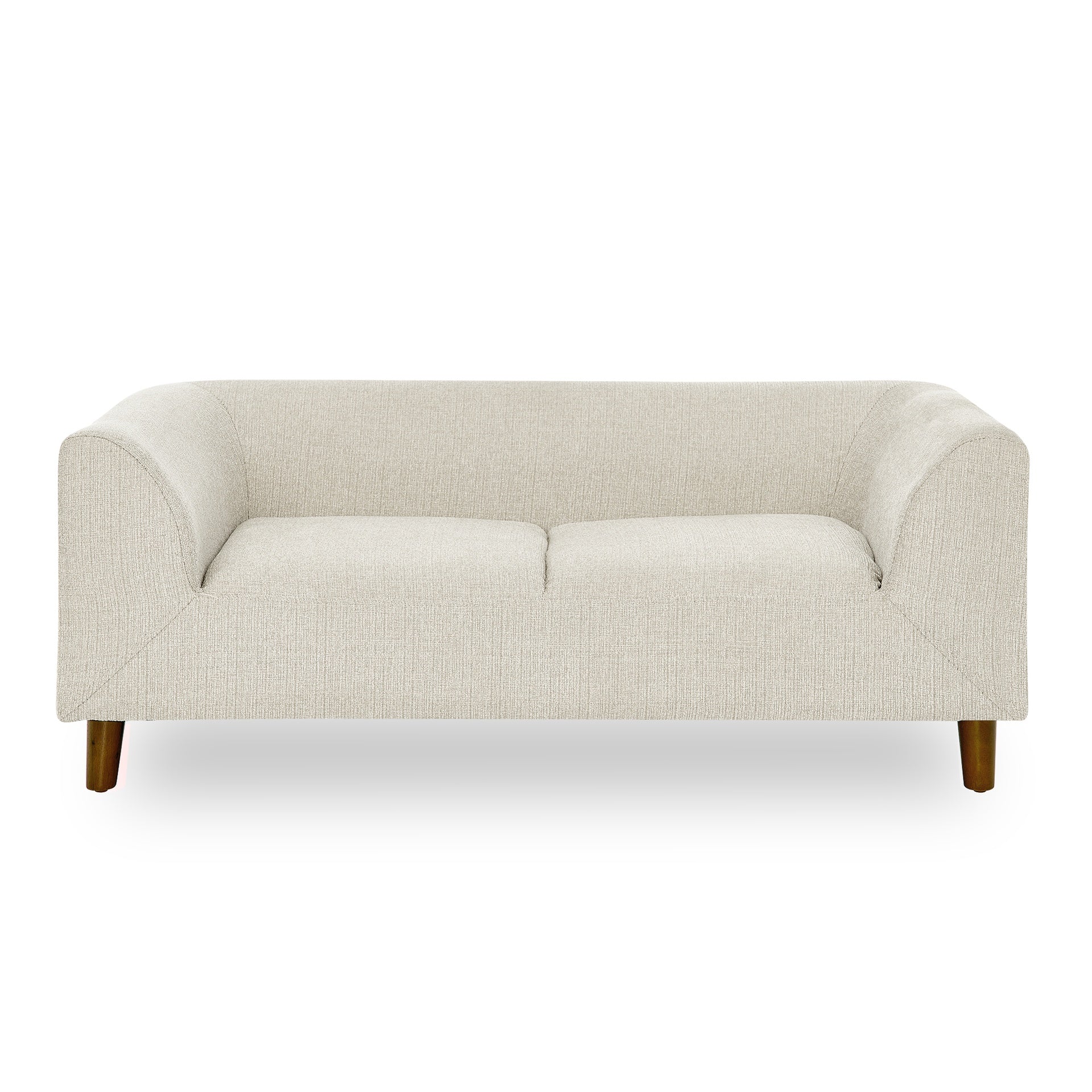 Pet sofa with backrest and armrests, modern rectangular pet sofa suitable for small and medium dogs, soft cushion comfortable dog sofa,--BEIGE