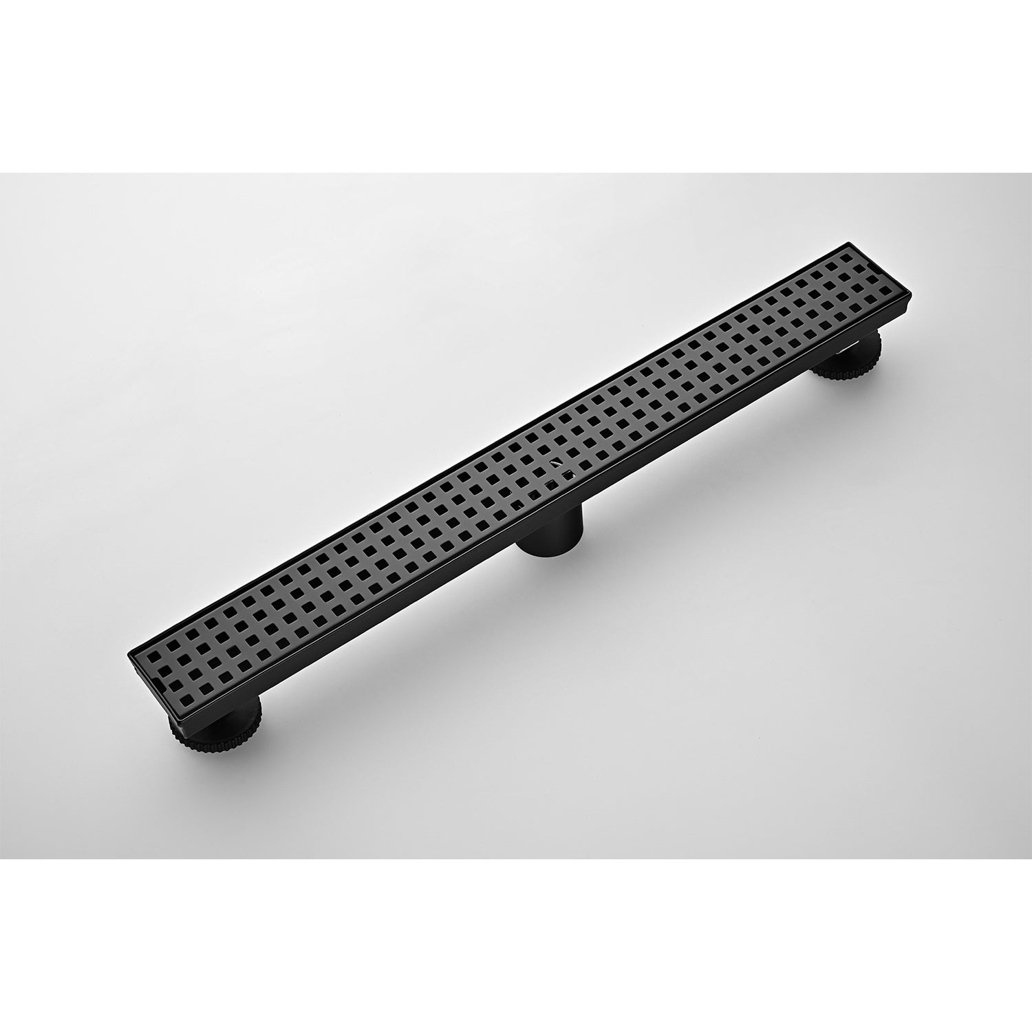 24 Inches Linear Shower Drain, Included Hair Strainer and Leveling Feet