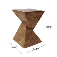 TESS Modern Side Table – Stylish End Table Compatible with Living Room, Bedroom, or Office,Versatile Home Furniture,Natural Color