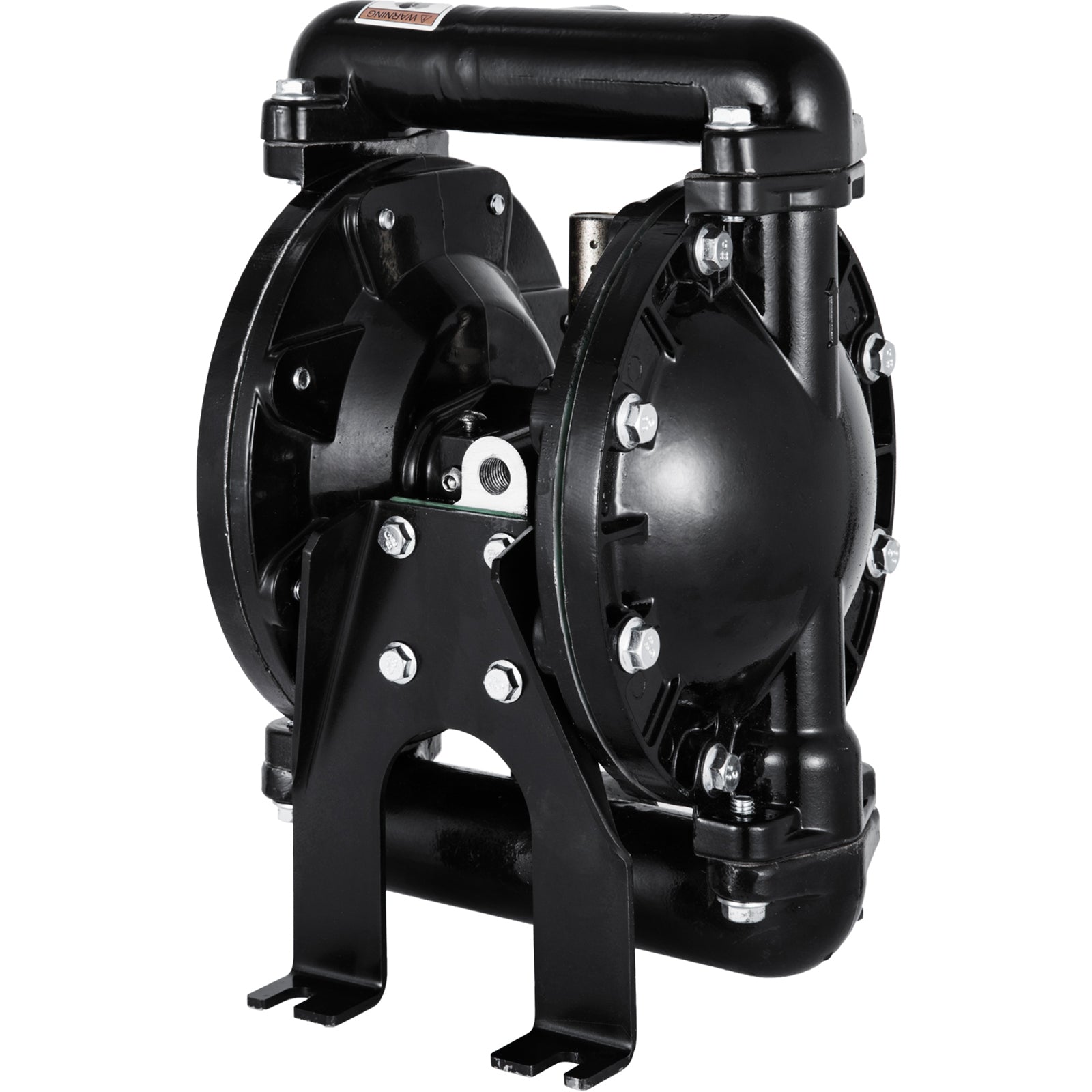 Air-Operated Double Diaphragm Pump 1 inch Inlet Outlet Aluminum 35 GPM Max 120PSI for Industrial Use, QBY4-25LF46-1inch-35