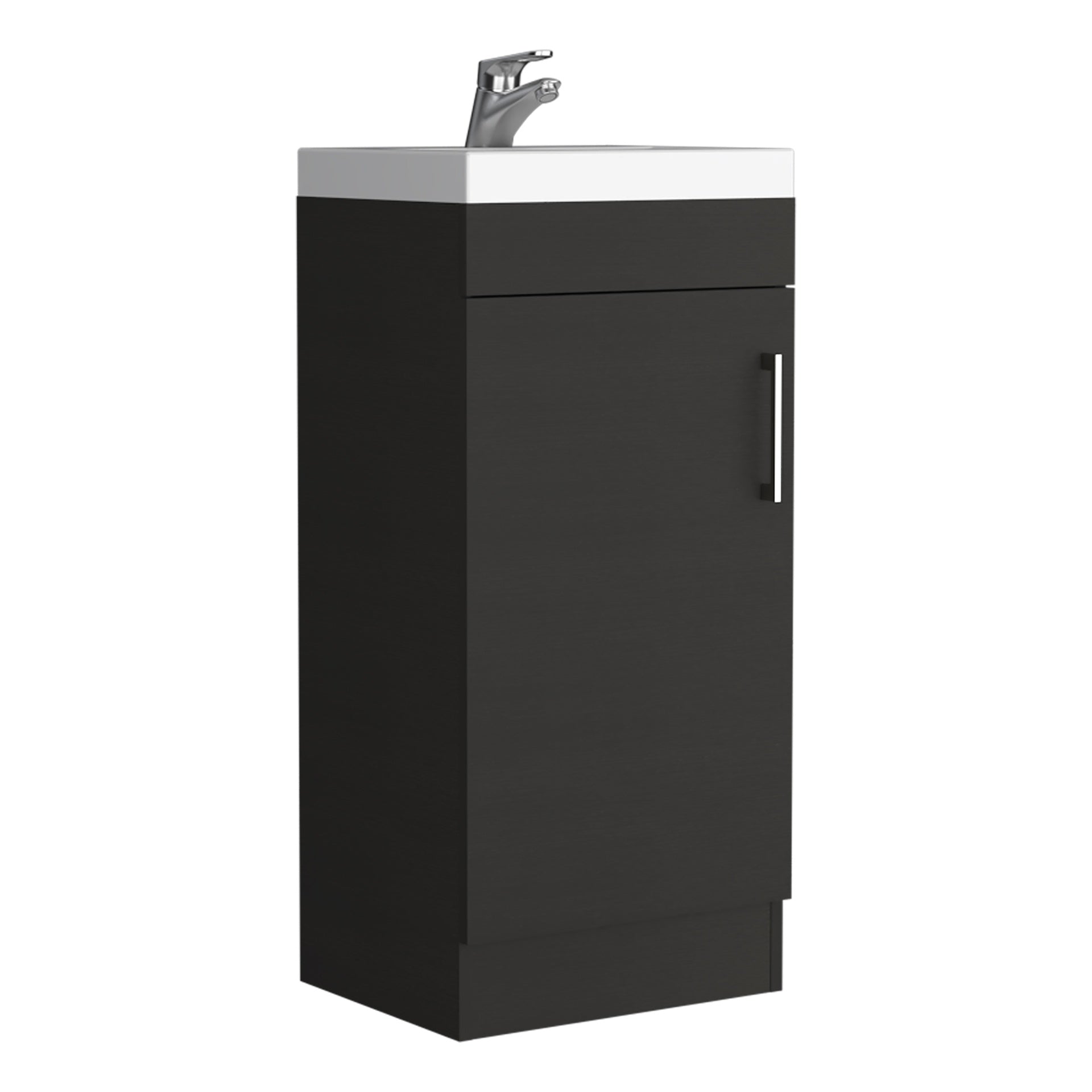 Bathroom Vanity Sink Jozz, Bathroom, Black