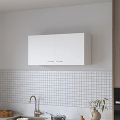White 2-Door Wall Cabinet