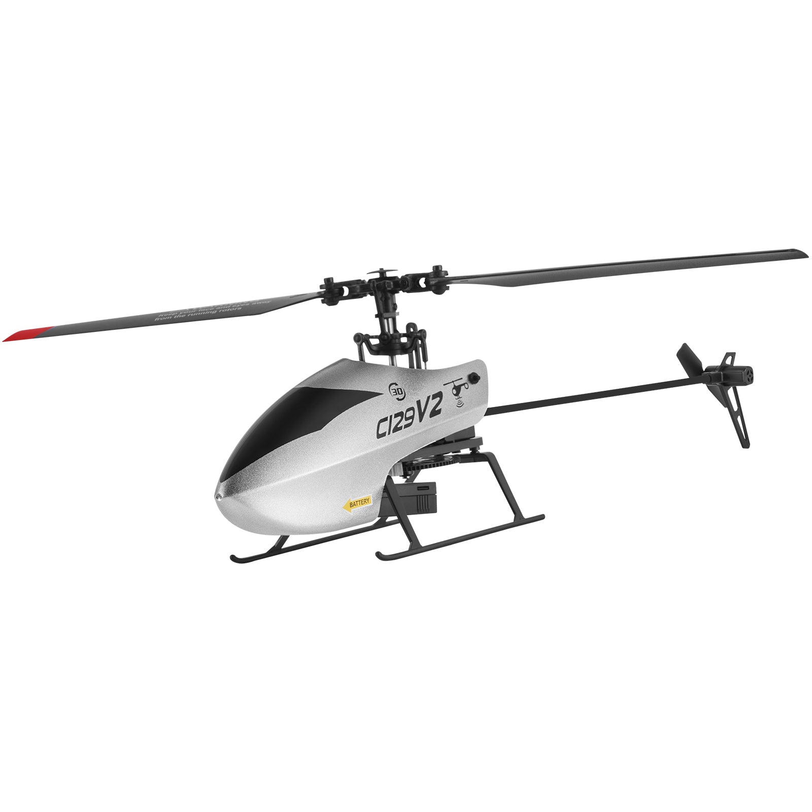 RC Helicopter 4 Channel Remote Control Aircraft Toy 39 Min Flight Kids Present