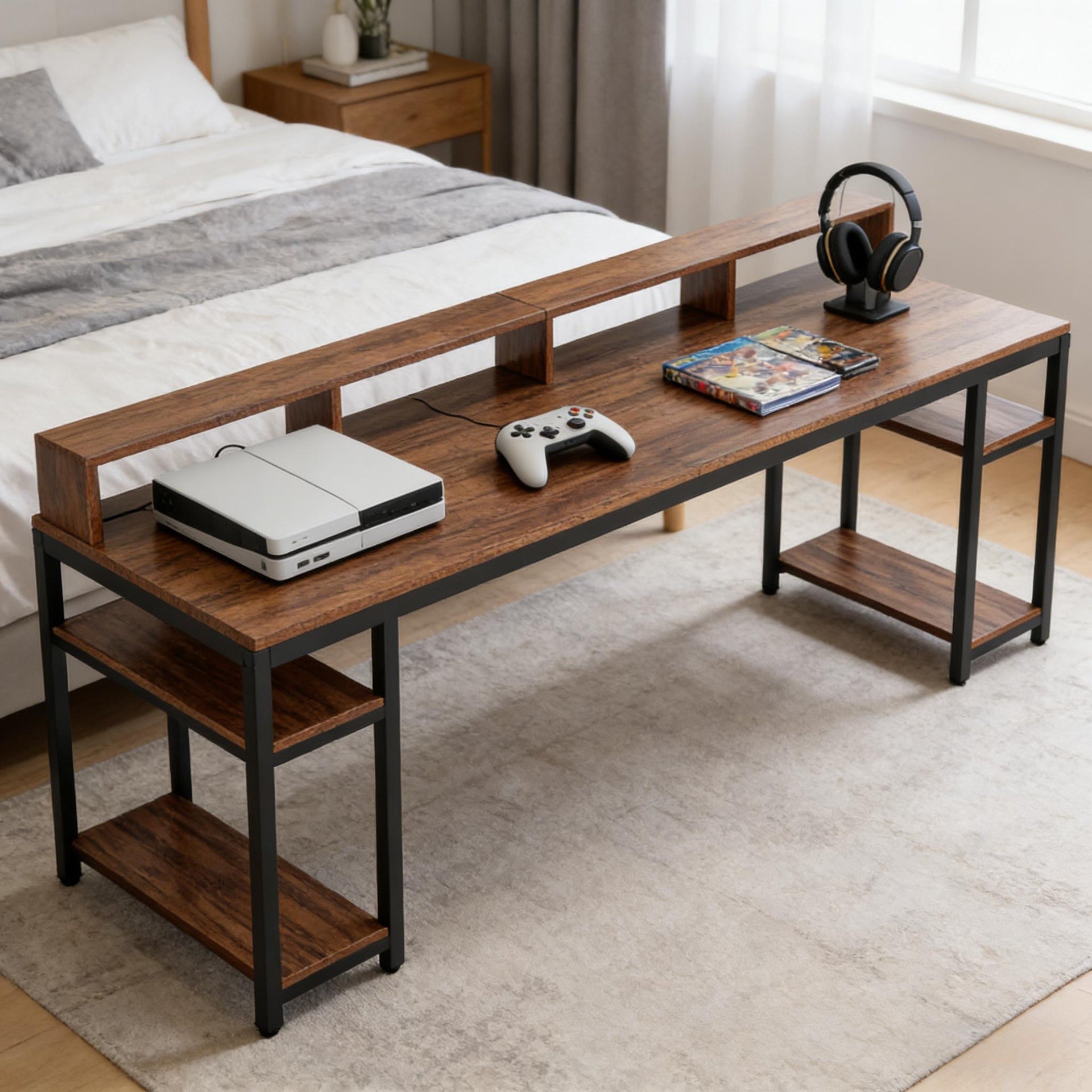 Two Person Computer Desk,Office Desk,Writing Desk