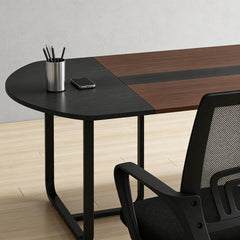 Curved Design Computer Table,High Executive Desk,Meeting Table,Office Table