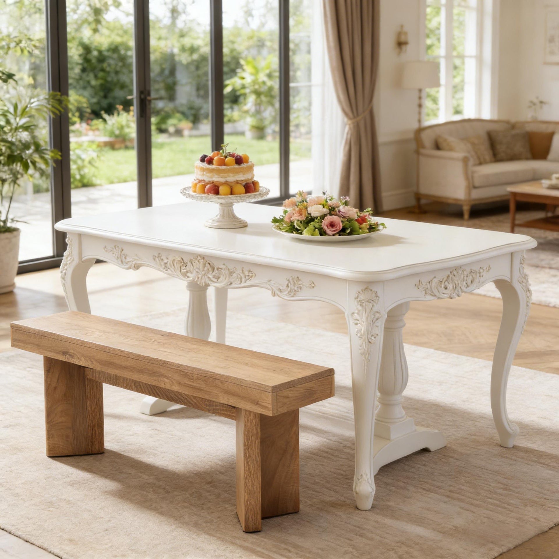 Dining Bench,Nordic Style Kitchen Table Bench,Bedroom Seating