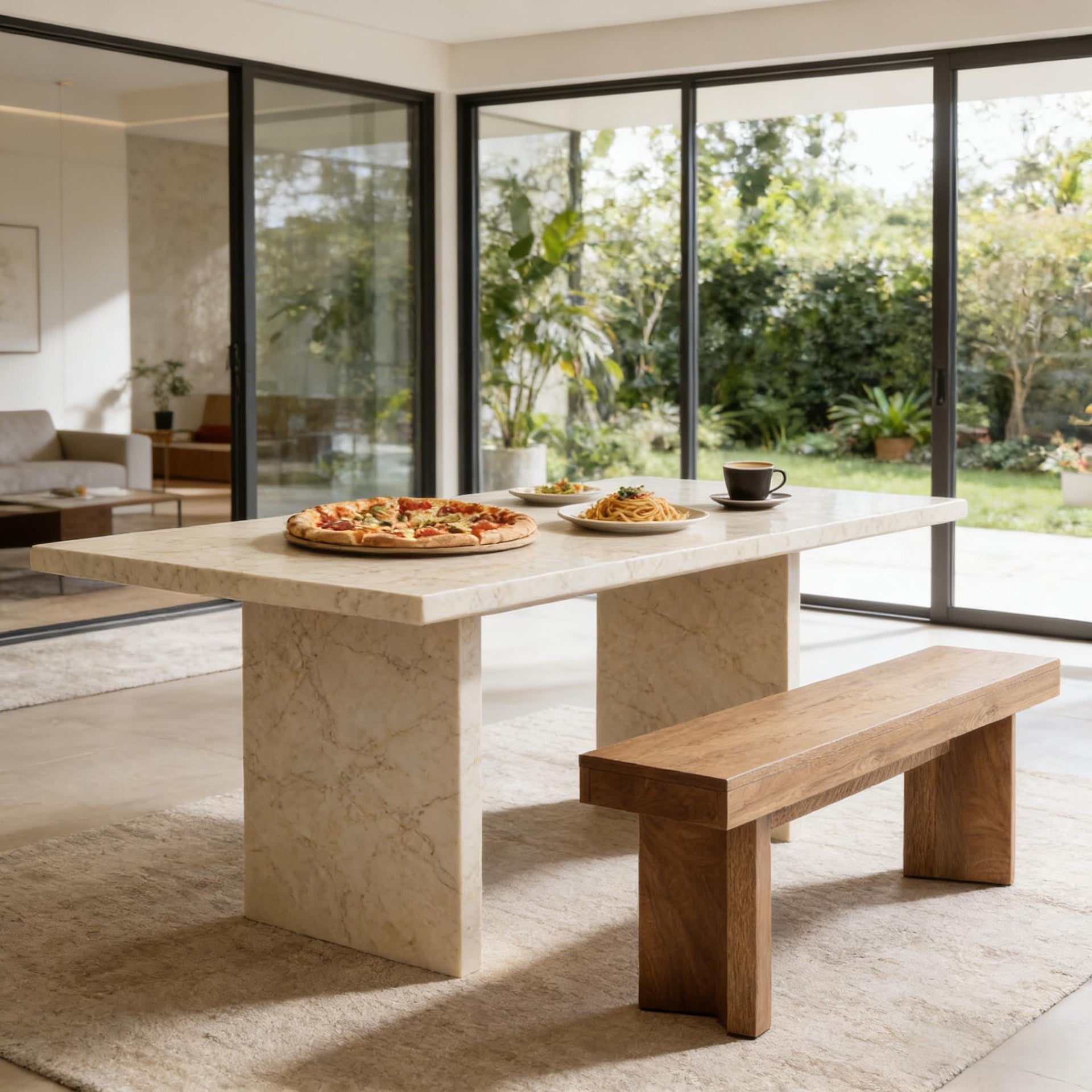 Dining Bench,Nordic Style Kitchen Table Bench,Bedroom Seating