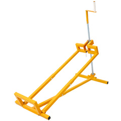 Easy Lawn Mower Lift for Riding Tractors , 800 Lbs Capacity Lawn Tractor Lifter, Ride-on Mower, Cleaning Aid, Universal, Lawn Tractor Lift, Lawn Tractor + 45° Tilt Adjustable, Yellow