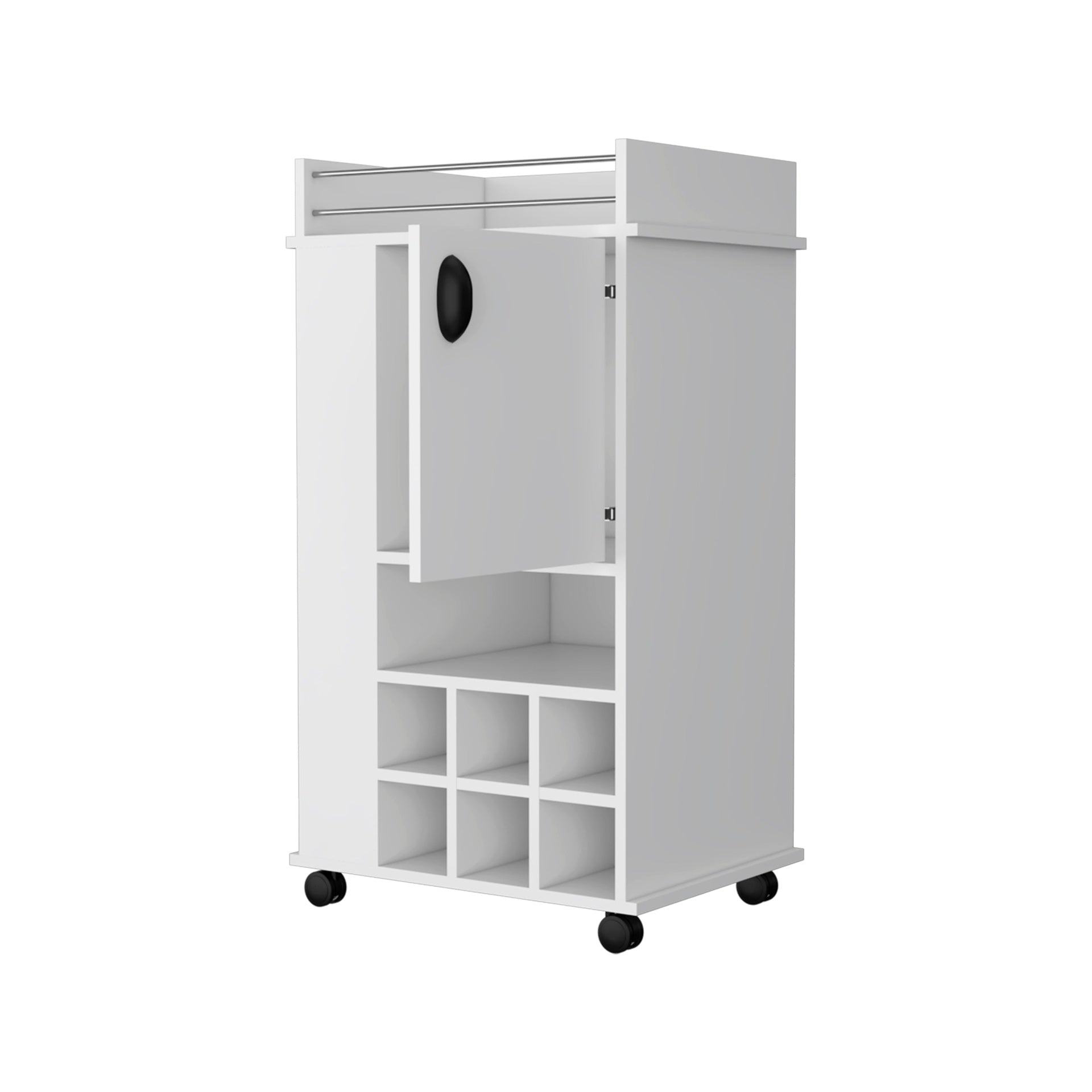 Lovell Nightstand with Sturdy Base and 2-Drawers