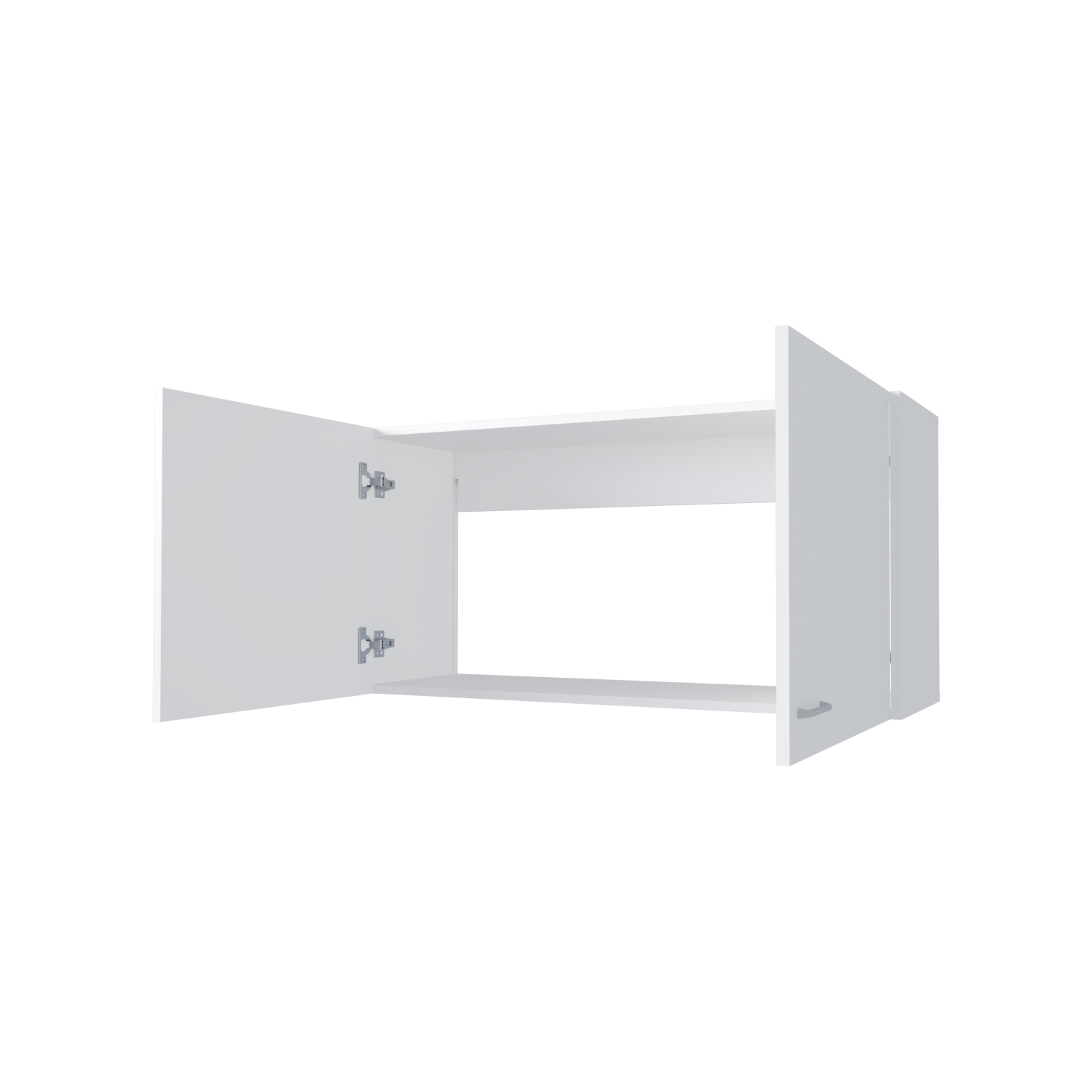 Oklahoma Wall Cabinet in melamine, Two Doors