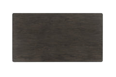 Modern Dining Table Dark Walnut Rubber wood 1pc Table Dining Room Furniture