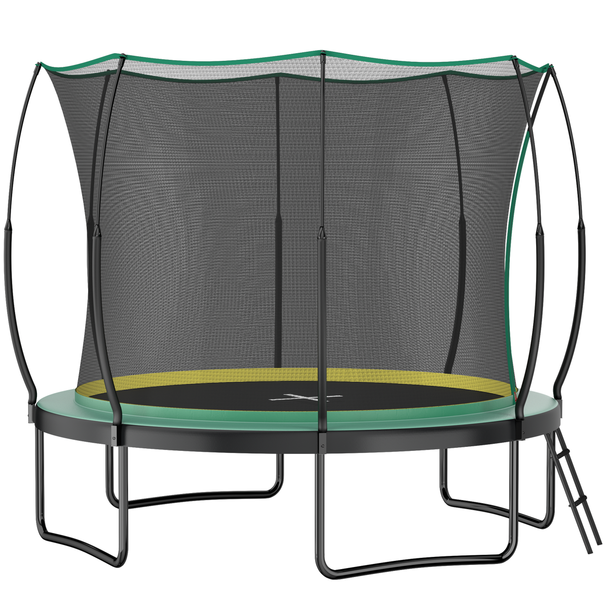 YC 10FT Springfree no Gap Trampoline- Green