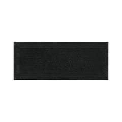 1 PCS 24x72" 100% Cotton Tufted 3000 GSM Reversible Bath Rug Black