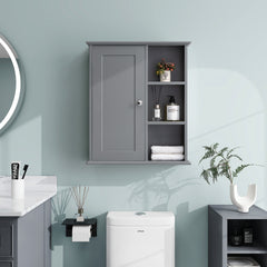 Upgraded Bathroom Wall Cabinet Over The Toilet Storage Cabinet Wall Mounted Storage Cabinet Wooden Medicine Cabinets