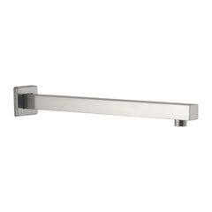 Shower Arm with Flange, 1/2 NPT Tapered Threads, Rain Shower Head Arm, Wall Mount Shower Extension Arm