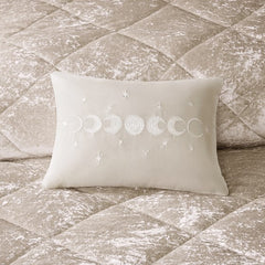Twin/Twin XL Velvet Comforter Set with Throw Pillow