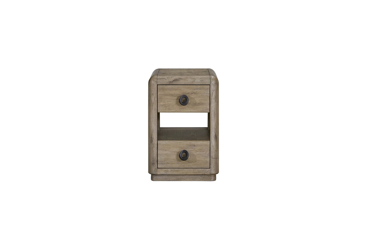 English Knotty Oak Spot Table