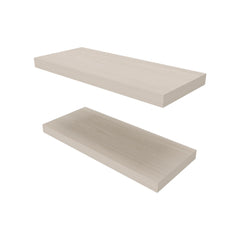 White Oak Floating Shelf