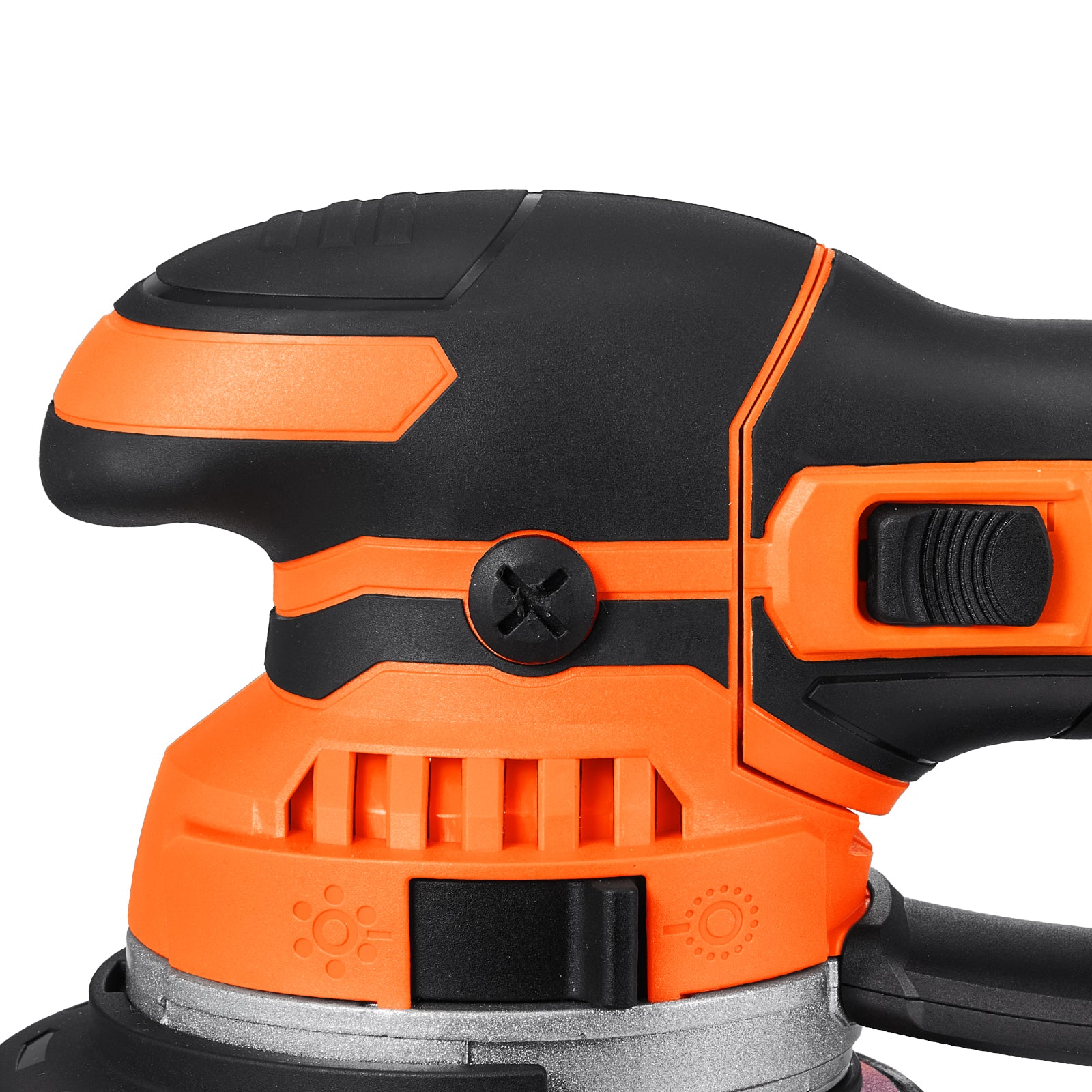 Random Orbital Sander 6'' DA & GA Dual-Action Sander 10 PCS Sandpapers 6 Speeds