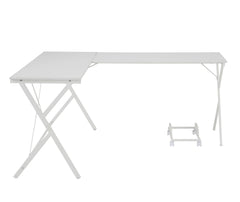 Dazenus White Finish Computer Desk