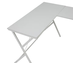 Dazenus White Finish Computer Desk