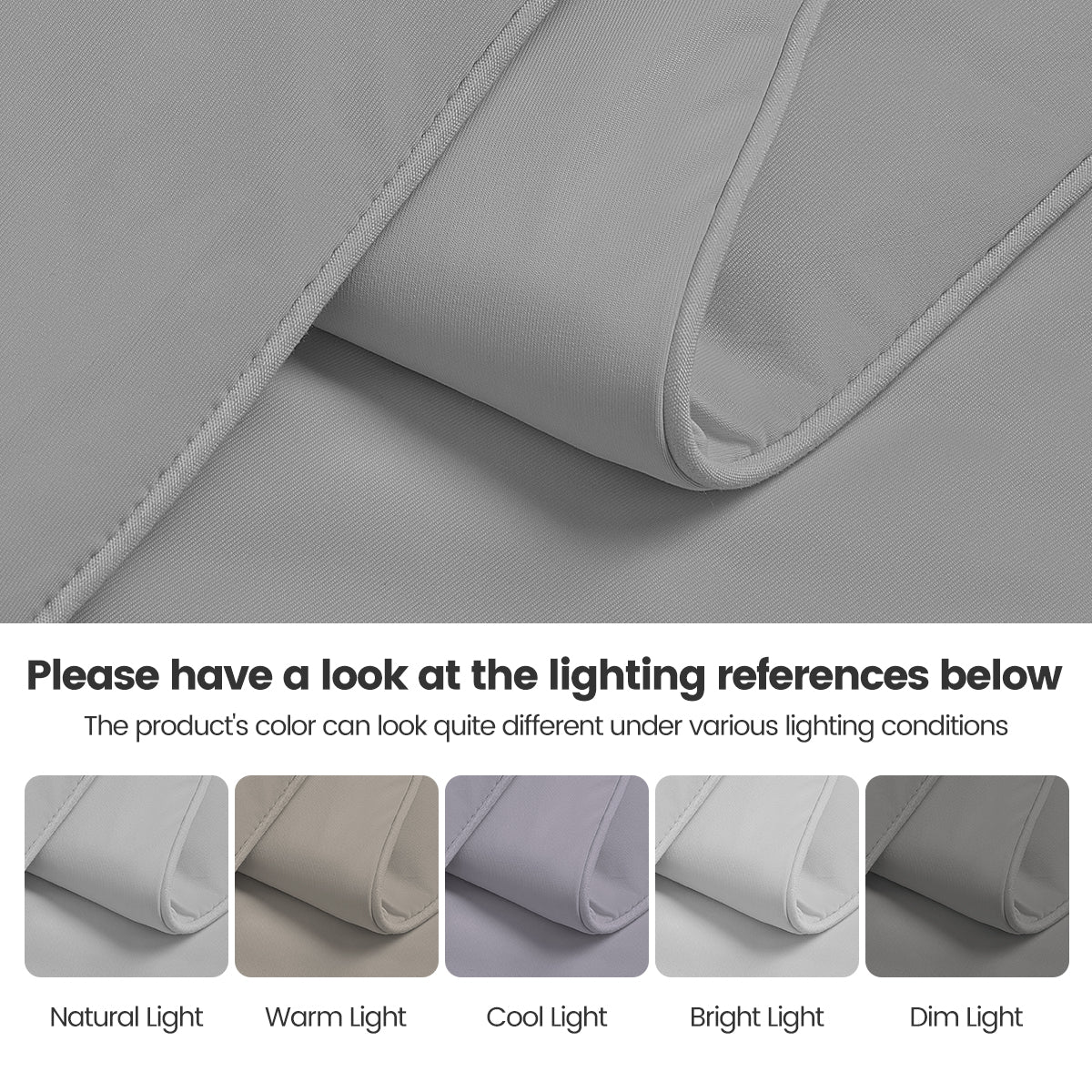 1-Piece 60x90" Cooling DA Comforter,Gray