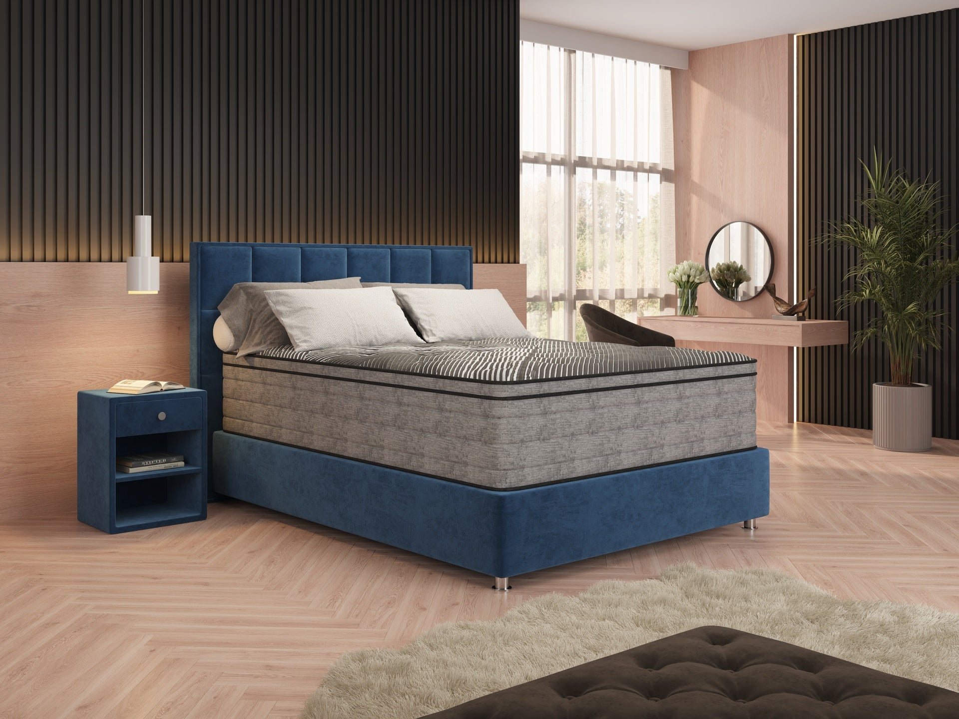 15" Pure Ice Eurotop Ultra Plush King Mattress